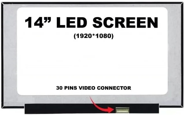Best Laptops For Work South Africa | Fix My Gadget - 14-inch laptop LED screen replacement with 30-pin connector