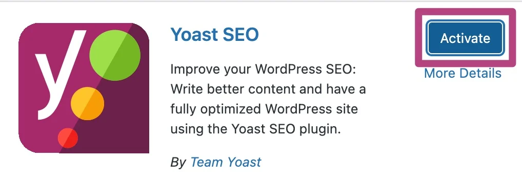 Yoast SEO Plugin